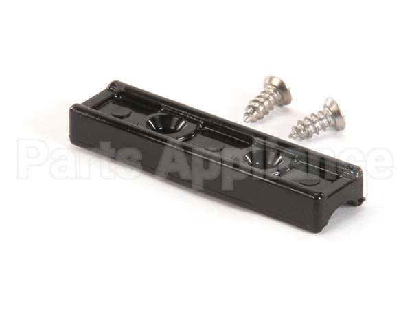 DG0012 Bki Door Guide, #1124 Black Rect