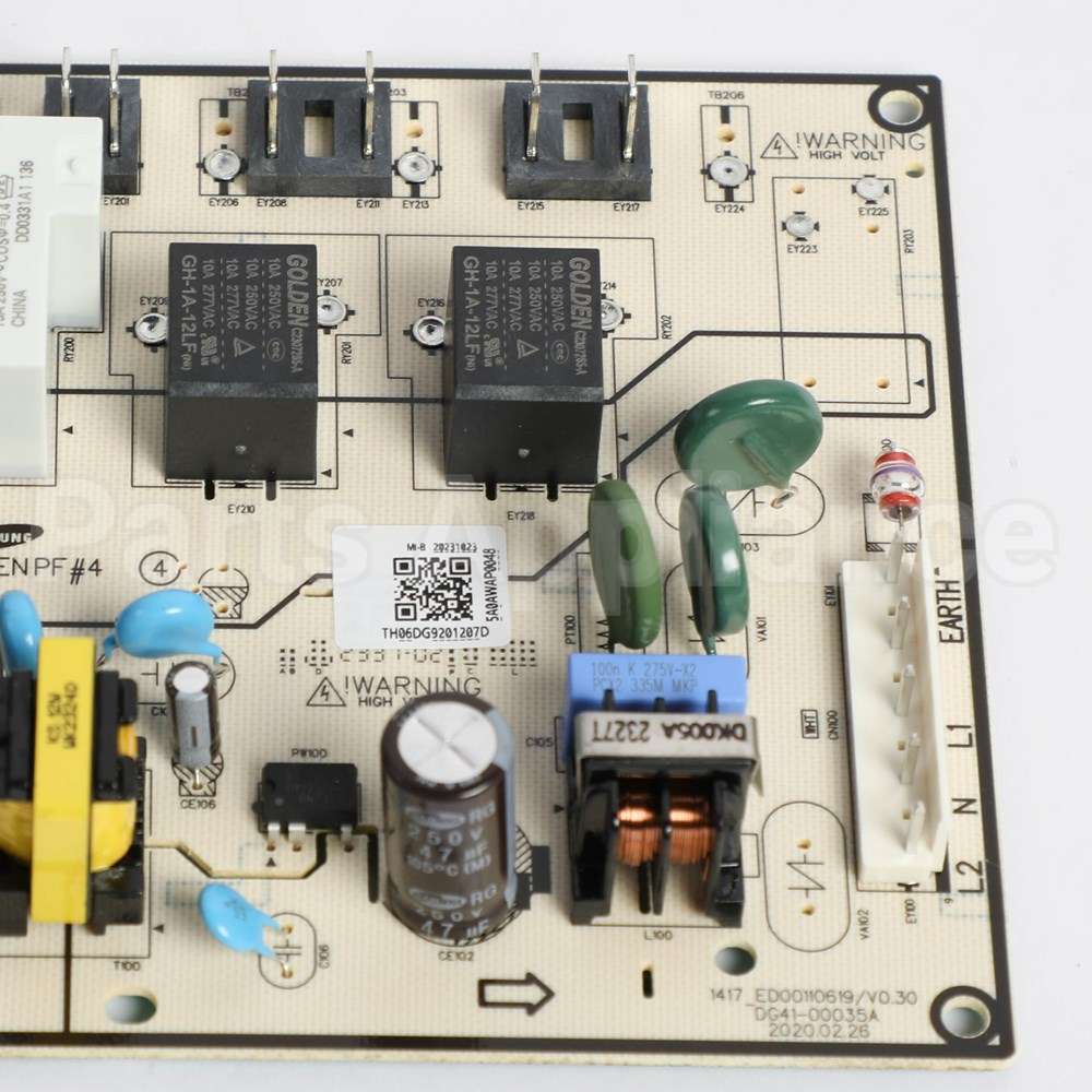 DG92-01207D Samsung Assy Pcb Main;Oven Pf4,Nx9000T,160X121Mm