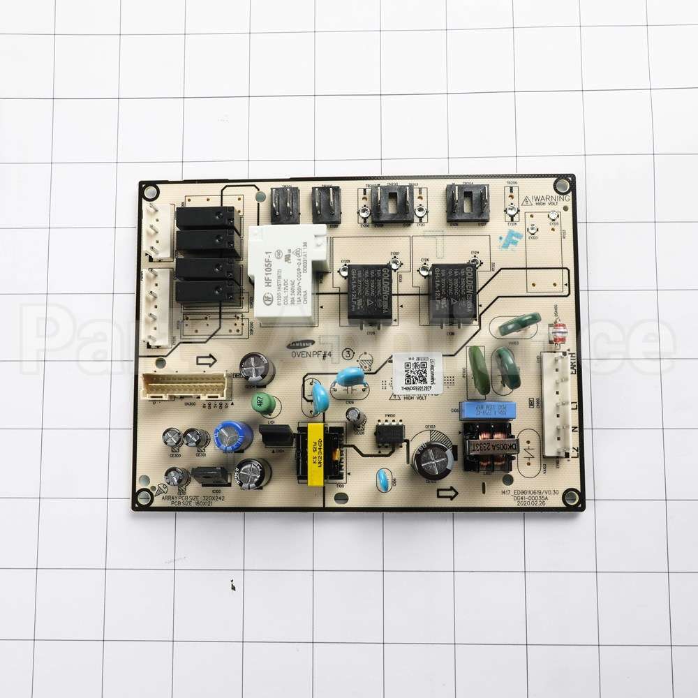 DG92-01207F Samsung Assy Pcb Main;Oven Pf4,Nx9000T,160X121Mm