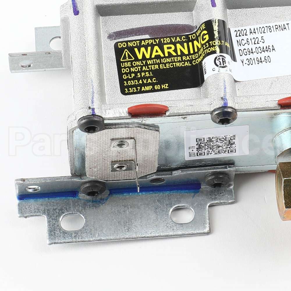 DG94-03446A Samsung Assy Valve-Safety;Nx9000T,Safety Valve S