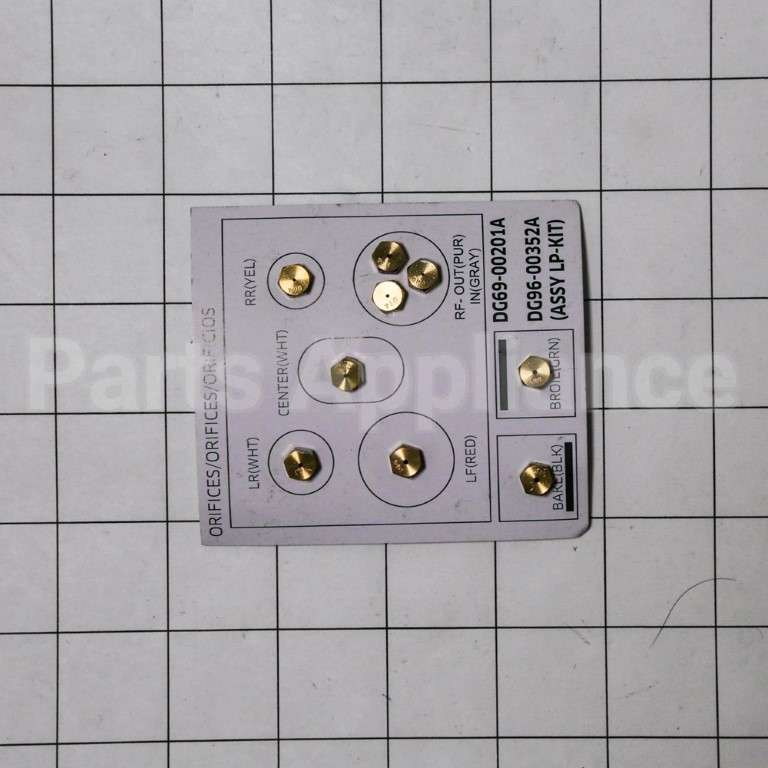 DG96-00352A Samsung Assy Lp Kit;Nx58H9500Ws,Slide In,Nx9000H