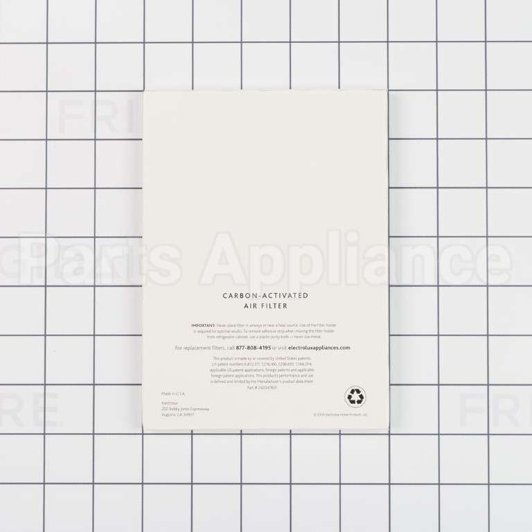 EAFCBF Frigidaire Filter-Air