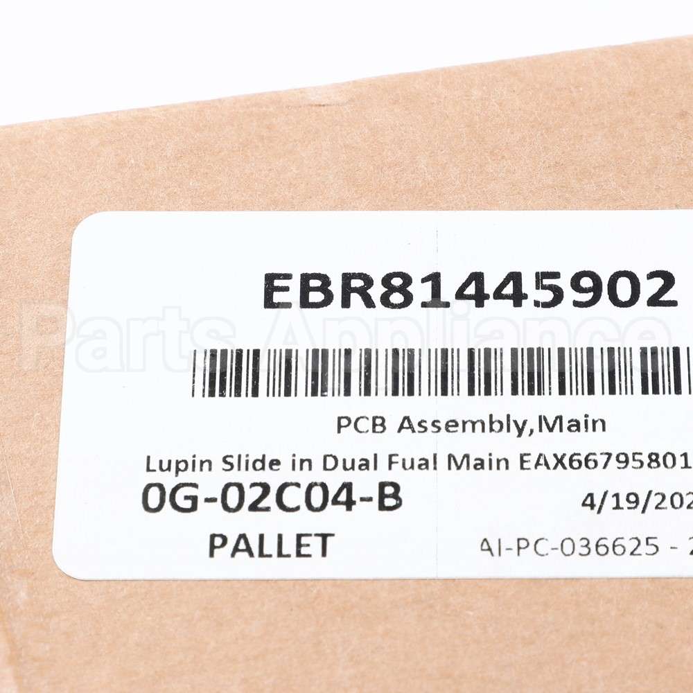 EBR81445902 LG Pcb Assembly,Main