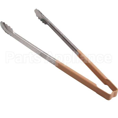 EDL31616 Compatible Edlund Tongs, Scallop, 16", Tanhdl