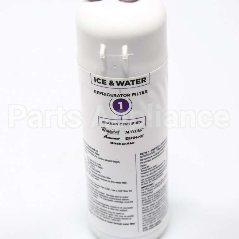EDR1RXD1 Whirlpool Refrigerator Everydrop Ice And Water Filter 1 (Replaces W10295370A)