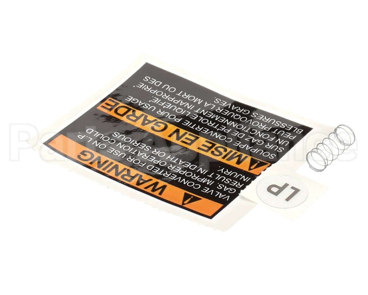 EF39ZW023 Carrier Natural->Lp Gas Valve Conv Kit