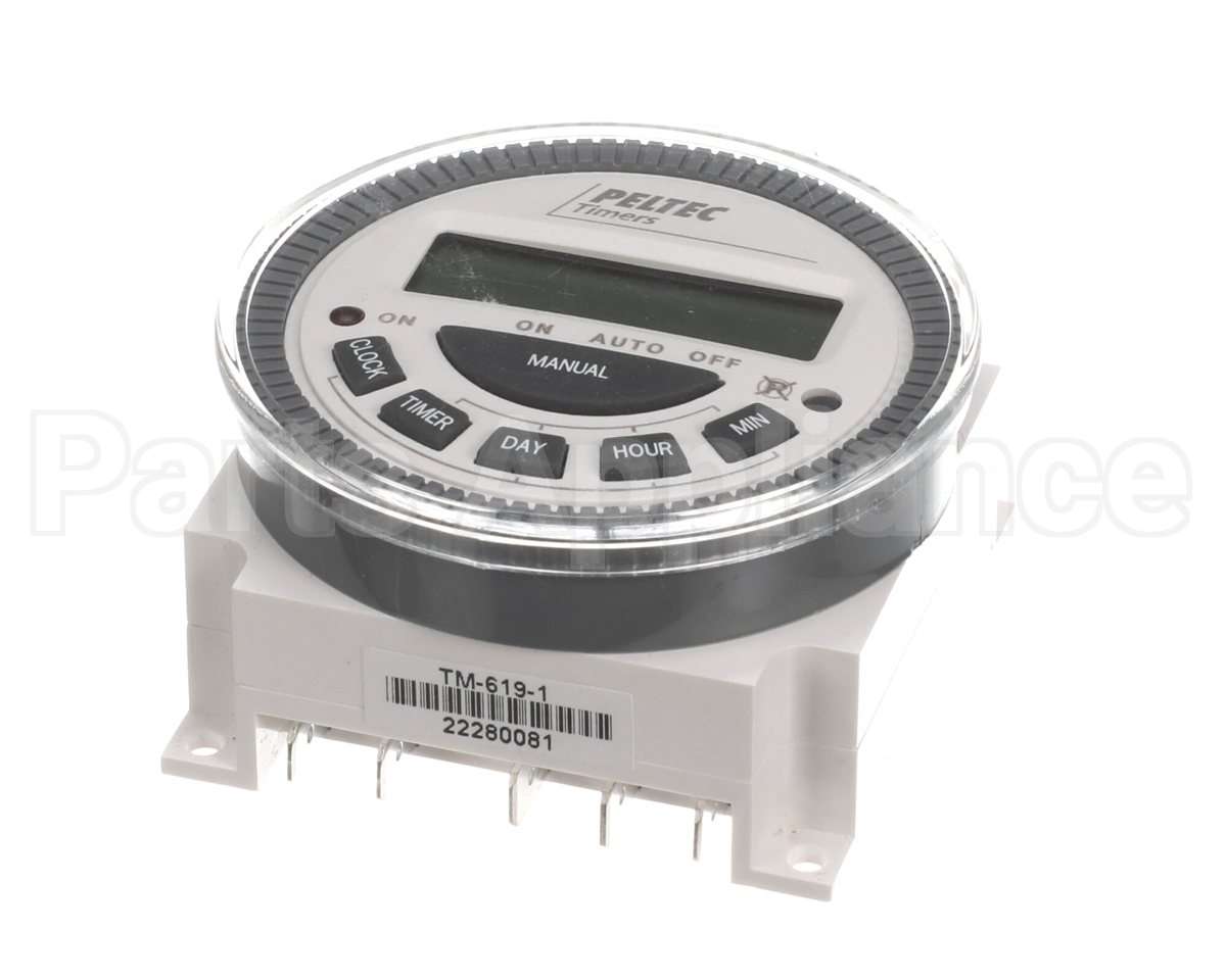 EL TMR1801 Randell Timer, Digital, 120Vac, 20A,