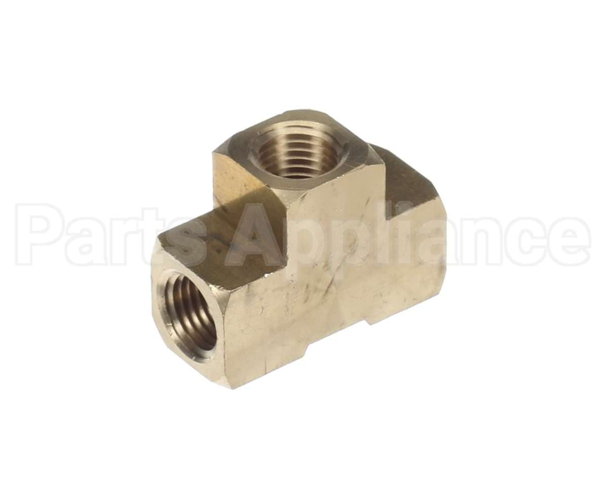 F020 Edlund Fitting, 1/4 Npt Brass Tee (Vm