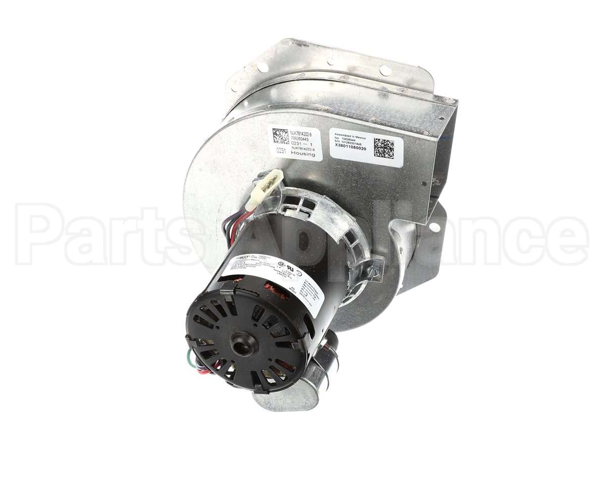 FAN04216 Trane Fan; 2 Speed Combustion Air Blower, 1/15