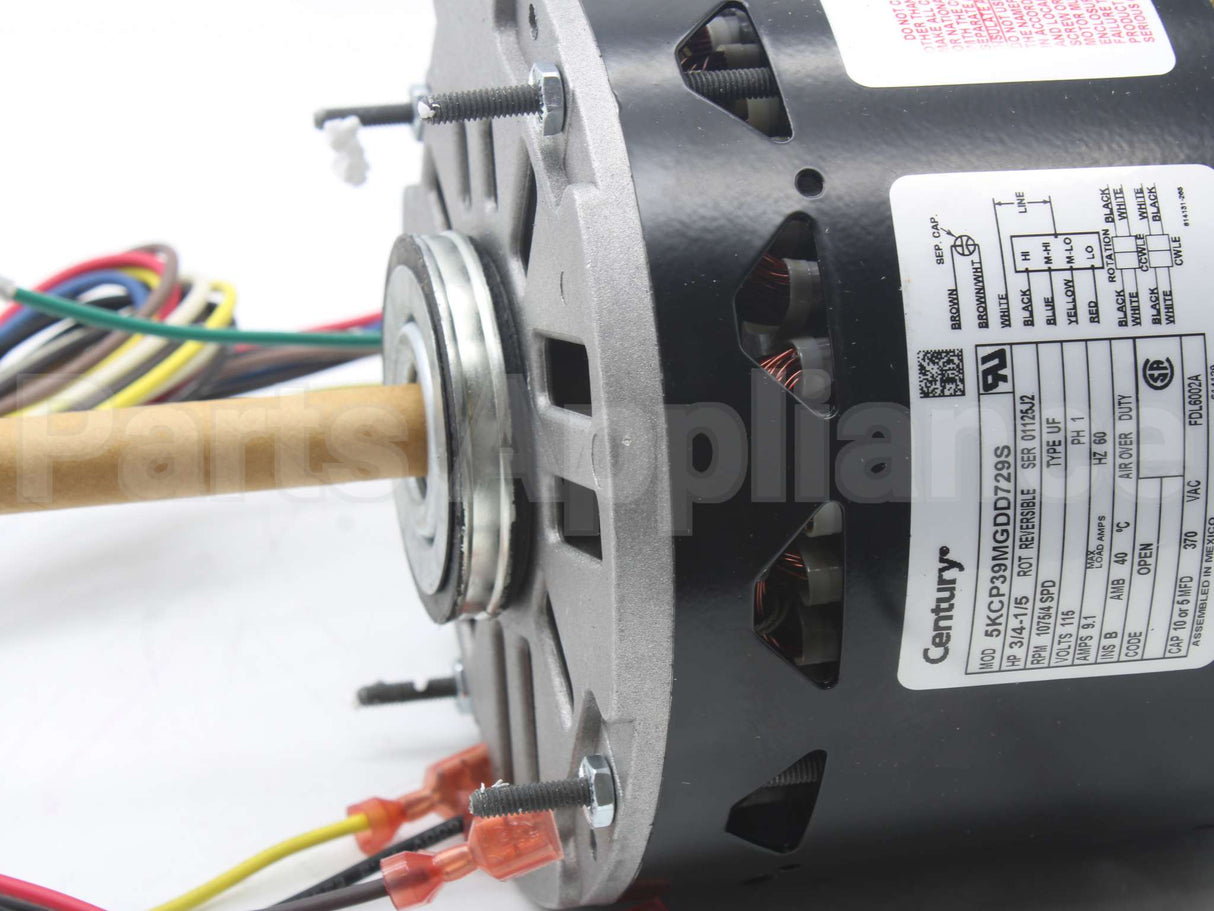 FDL6002A Regal Rexnord - Century Motors 3/4-1/5Hp 115V 1075Rpm 4Sp Mtr