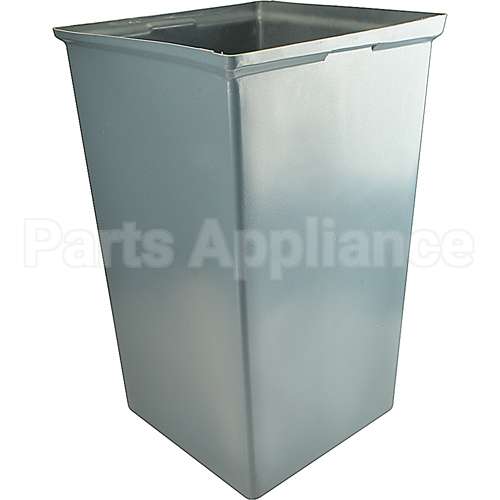 FG356700GRAY Compatible Rubbermaid Trashliner, Rigid, Grey, 35G, Trash Station