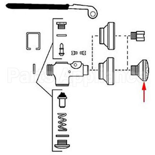 FIS2990-3001 Compatible Fisher Nozzle(Wide, Spray Valv, Fisher)
