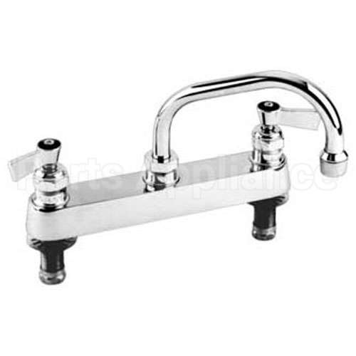 FIS57673 Compatible Fisher Faucet, 8"Dk, Leadfree, Ss, 14"Sp