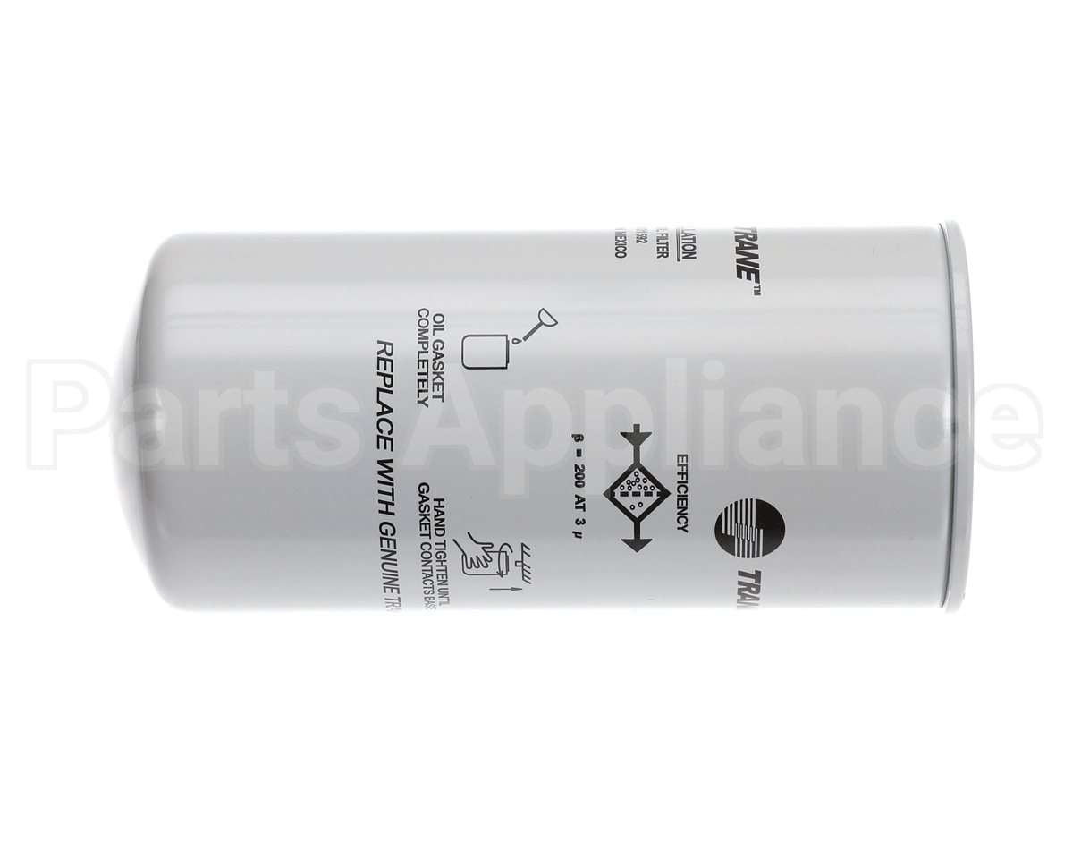 FLR01592 Trane Filter, Oil, Spin-On, 8.0" Length, 3 Mic
