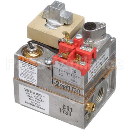FM807-1604 Compatible Frymaster Valve, 1/2" X 1/2", 9.0" Wc Lp