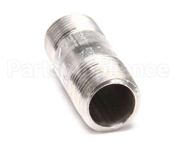 FT0232 Bki Nipple, 1/2 X 2, Ss 304