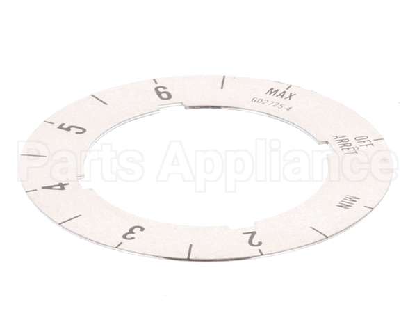 G02725-4 Garland Dial Insert (Off/Min/2-6/Max)