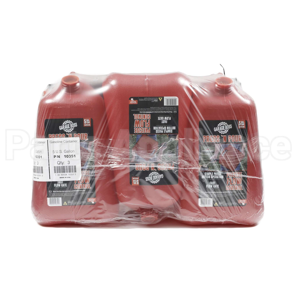 GB351 Briggs & Stratton Garageboss P-N-P Gas 5 Gal
