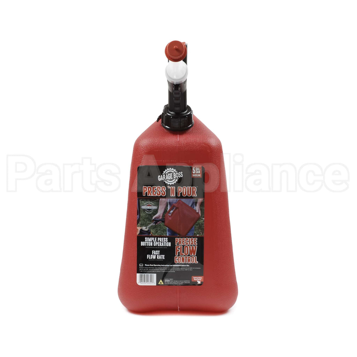 GB351 Briggs & Stratton Garageboss P-N-P Gas 5 Gal