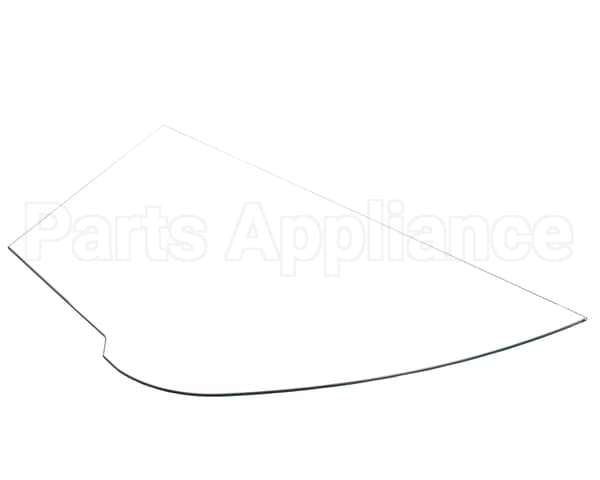 GL-26035 Alto Shaam Glass,End,3/16,Clear,Tempered