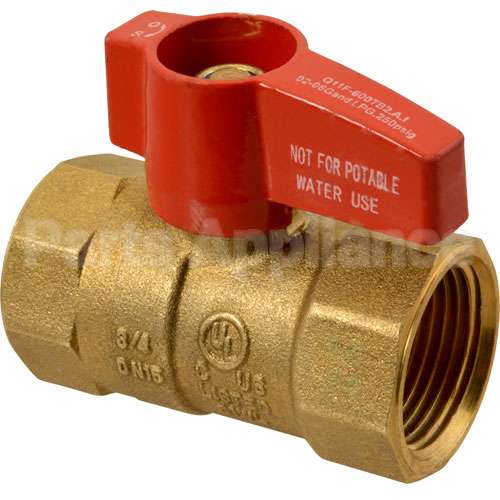 GL1265900 Compatible Garland Valve, Gas Shutoff 3/4"Np T