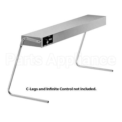 GRAH48-1 Compatible Hatco Foodwarmer 120V 1100W 48"