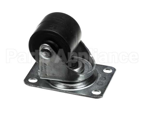H-20-01 H&K International Caster,2Zp,Brbr,Plte,Swivel,Nb,N