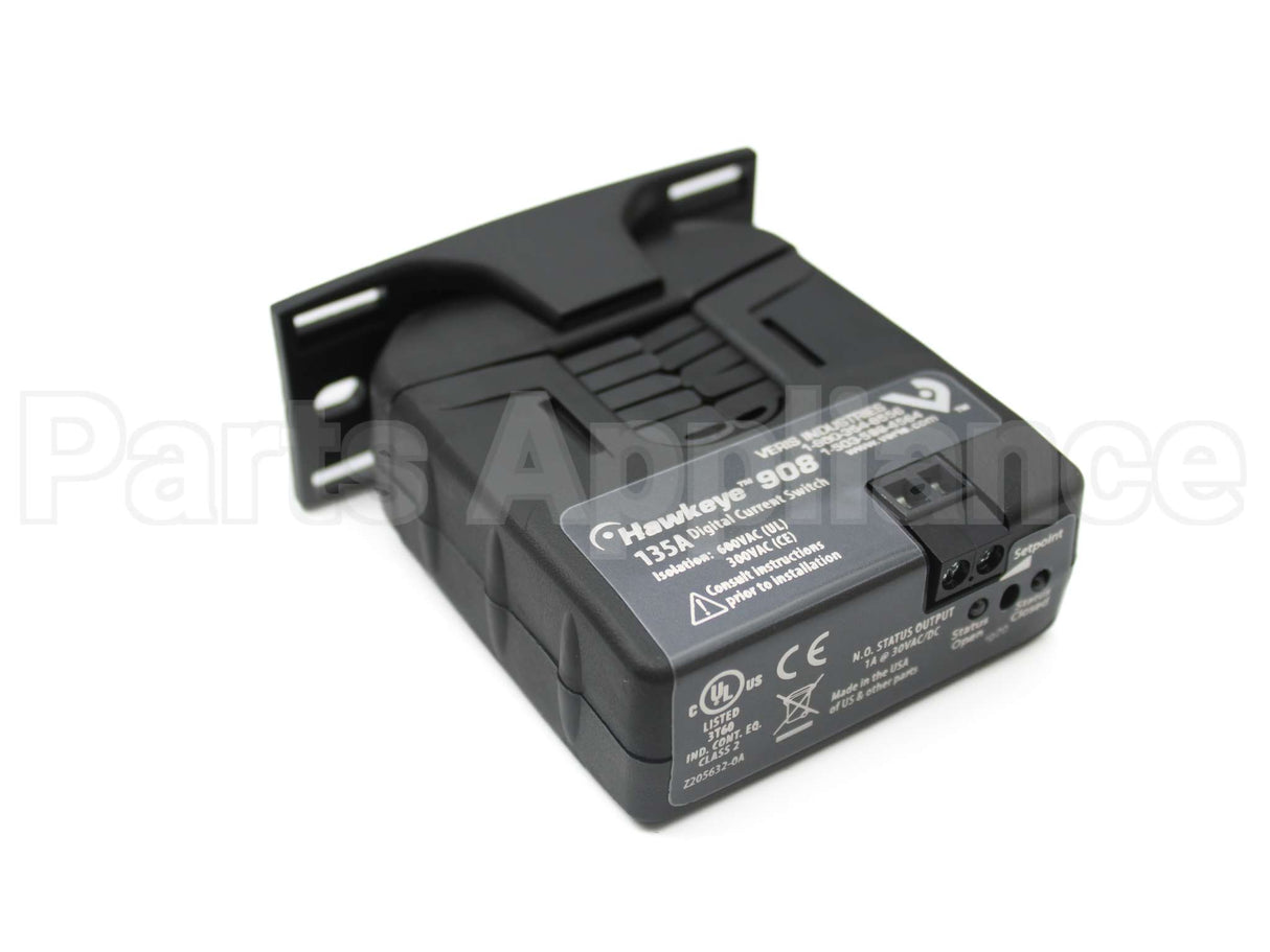 H-908 Veris Industries 2.5/135A Adj. Current Sw W/Rly