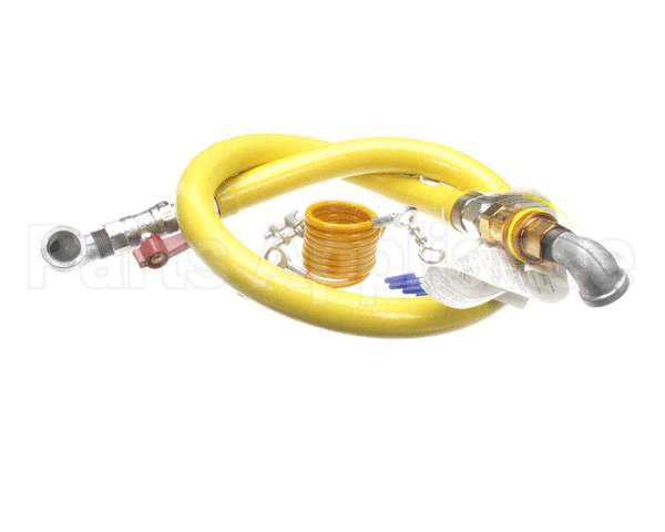 HG-4D-48K T&S Brass Gas Hose W/Quick Disconnect, 3/4 Npt, 48