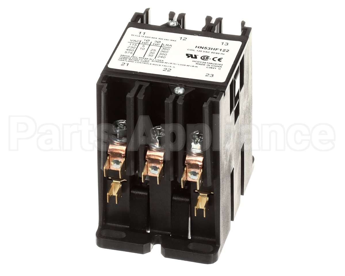 HN53HF122 Bryant Payne Contactor 60Amp 120V Coil