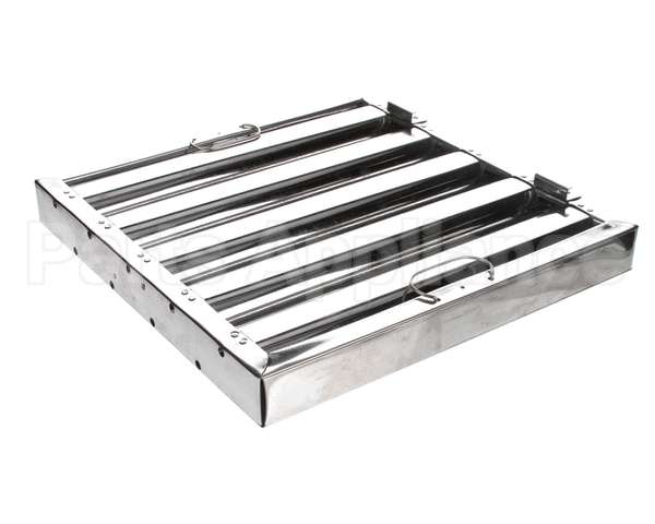 HRSS1616 Captive-Aire 16X16 Guard S/S Baffle W/ Hand
