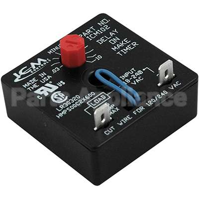 ICM102F ICM Controls 10Minadjdelay/Make 6"Wireterm