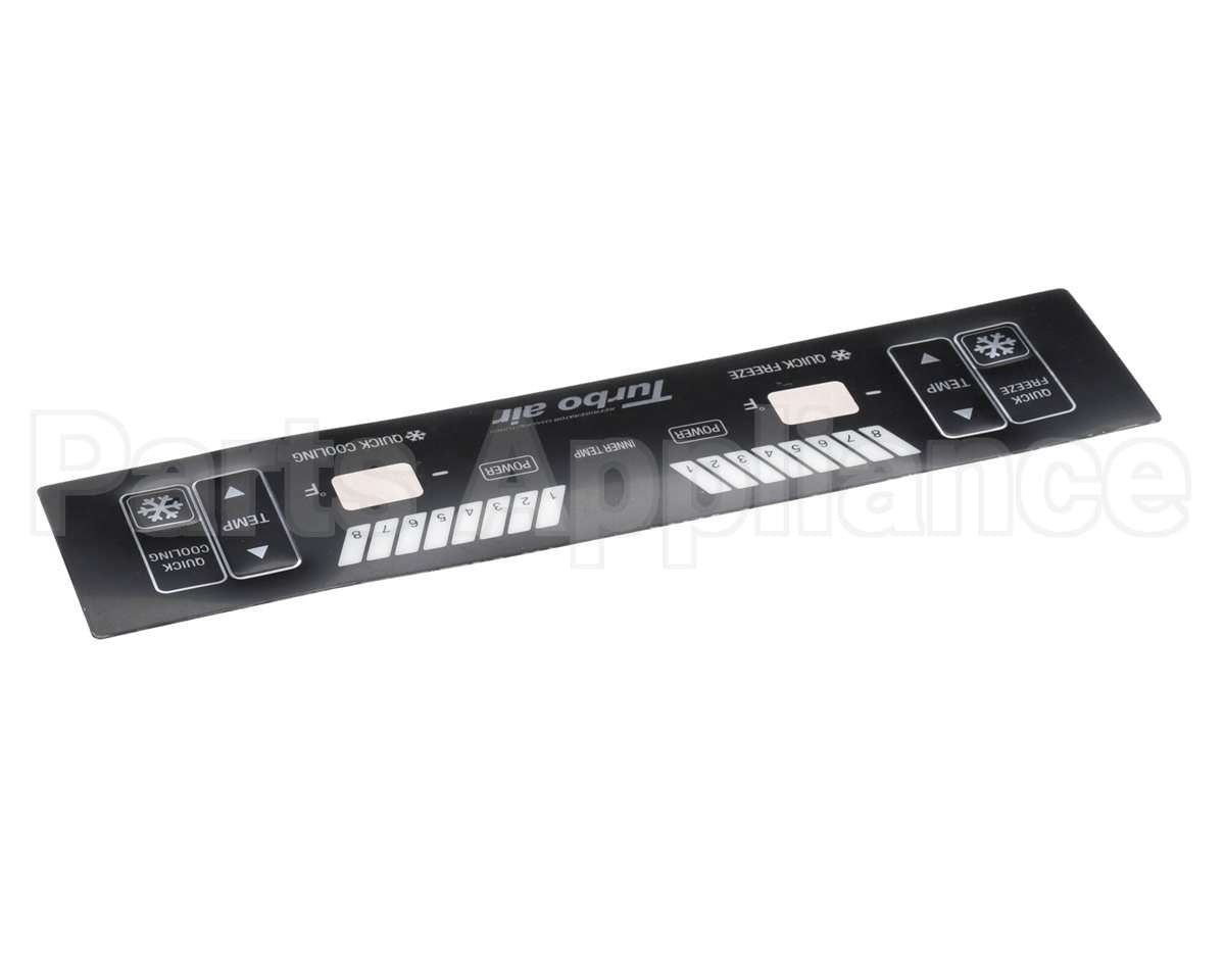 K3D7800400 Turbo Air Display Pcb Sticker (Old Version)