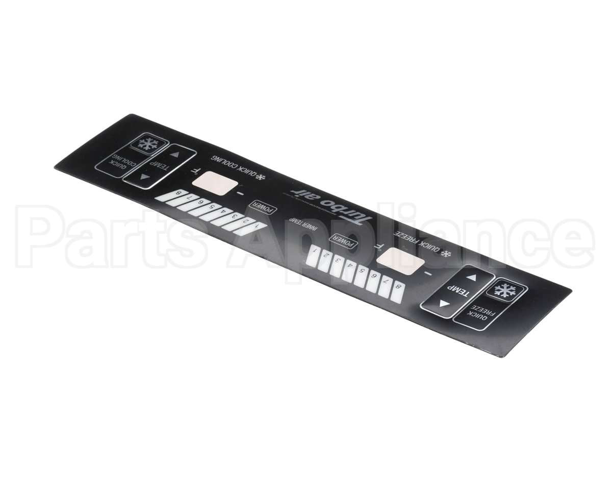 K3D7800400 Turbo Air Display Pcb Sticker (Old Version)