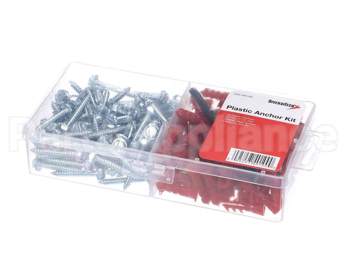 KIT07846 Trane Kit; Plastic Anchor, Anchor Size 1/4 X 1