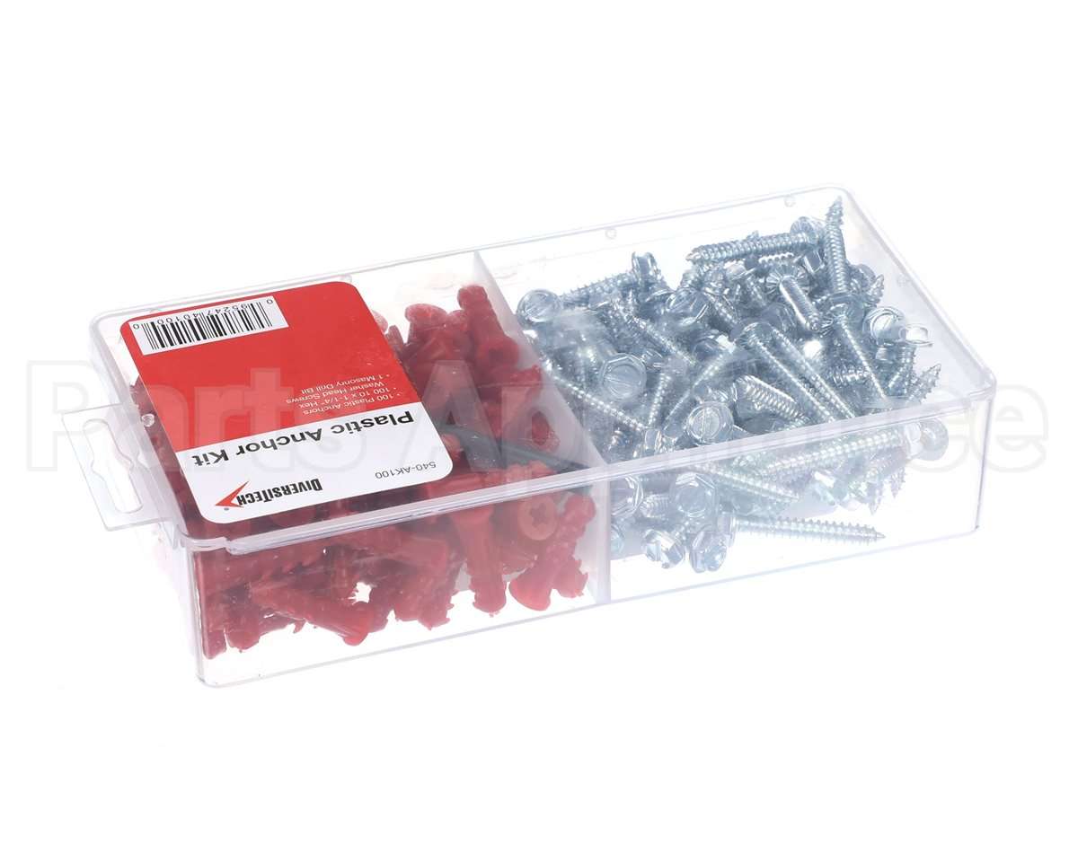 KIT07846 Trane Kit; Plastic Anchor, Anchor Size 1/4 X 1