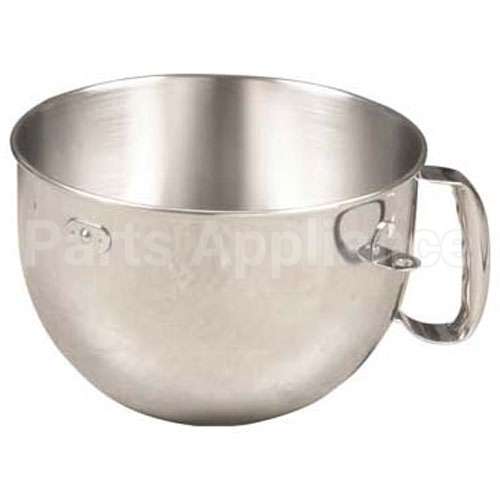 KN2B6PEH Compatible Kitchen Aid Bowl (6 Qt, S/S)