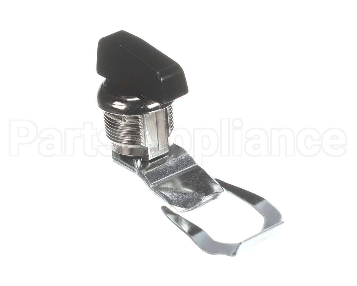 LAT00833 Trane Latch, 1/4 Turn Latch, Black Knob, Nicke