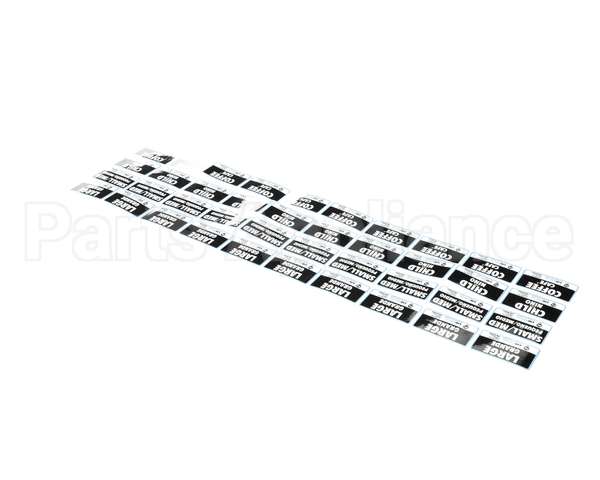 LBL999 Vollrath 10 Ea Mcdonalds Labels