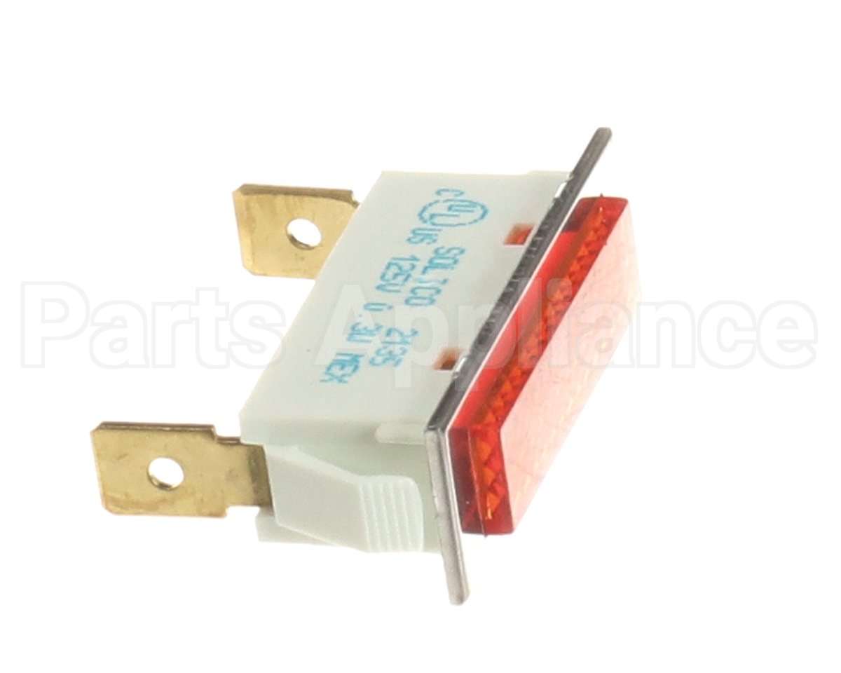 LTPLTRECTAMBER Food Warming Indicator Light Amber Rectangu