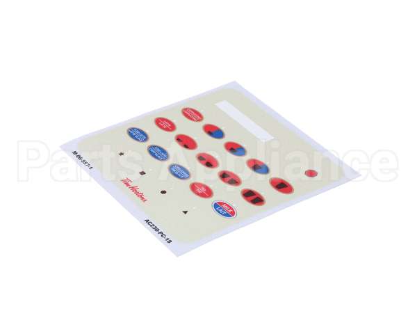 M-06-557-1-SP Sure Shot-Ac Dispensing Decal, Overlay