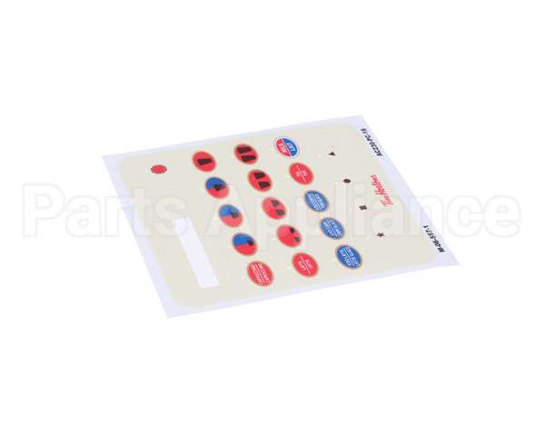 M-06-557-1-SP Sure Shot-Ac Dispensing Decal, Overlay