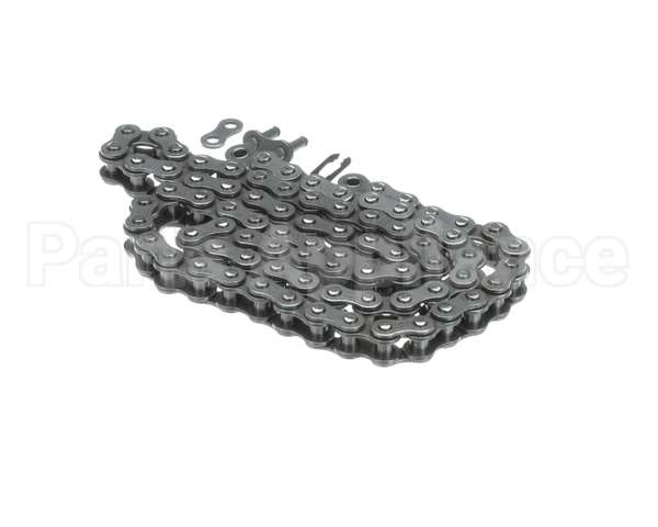 ME61-0058 Hot Rocks Oven Riveted Roller Chain #35 82 Link In Tota