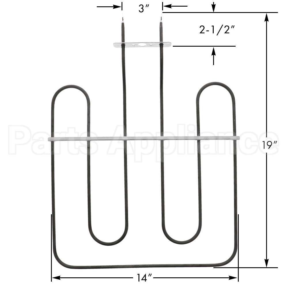MEE62306504 Broil Element Compatible