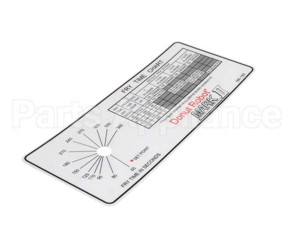 MK-0189 Belshaw Label,Fry Time