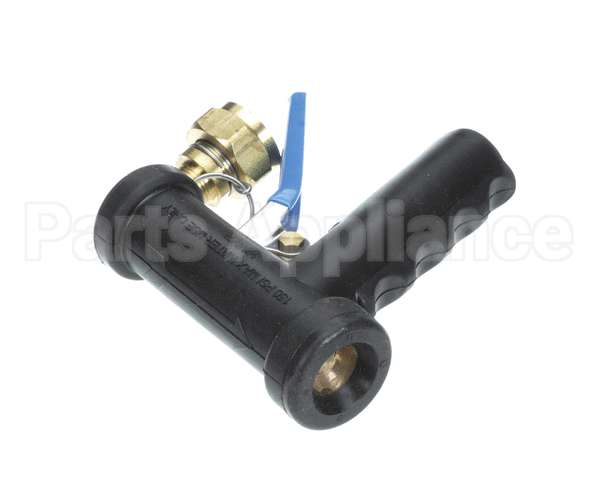 MN70075GBLACK Strahman Valves Mini Nozzle, Black, W/Grdn Swvl