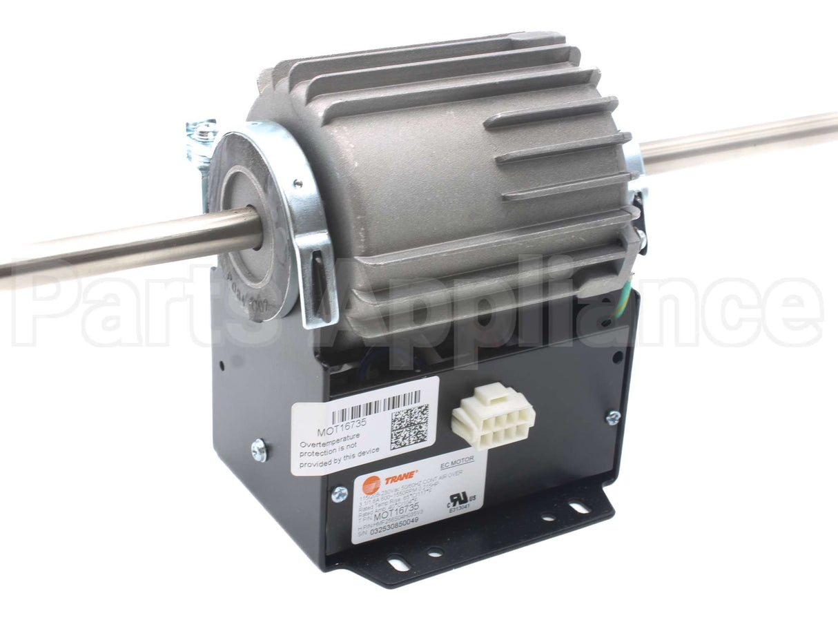 MOT16735 Trane 115/208-230Vac Ecm 1/4Hp Cw