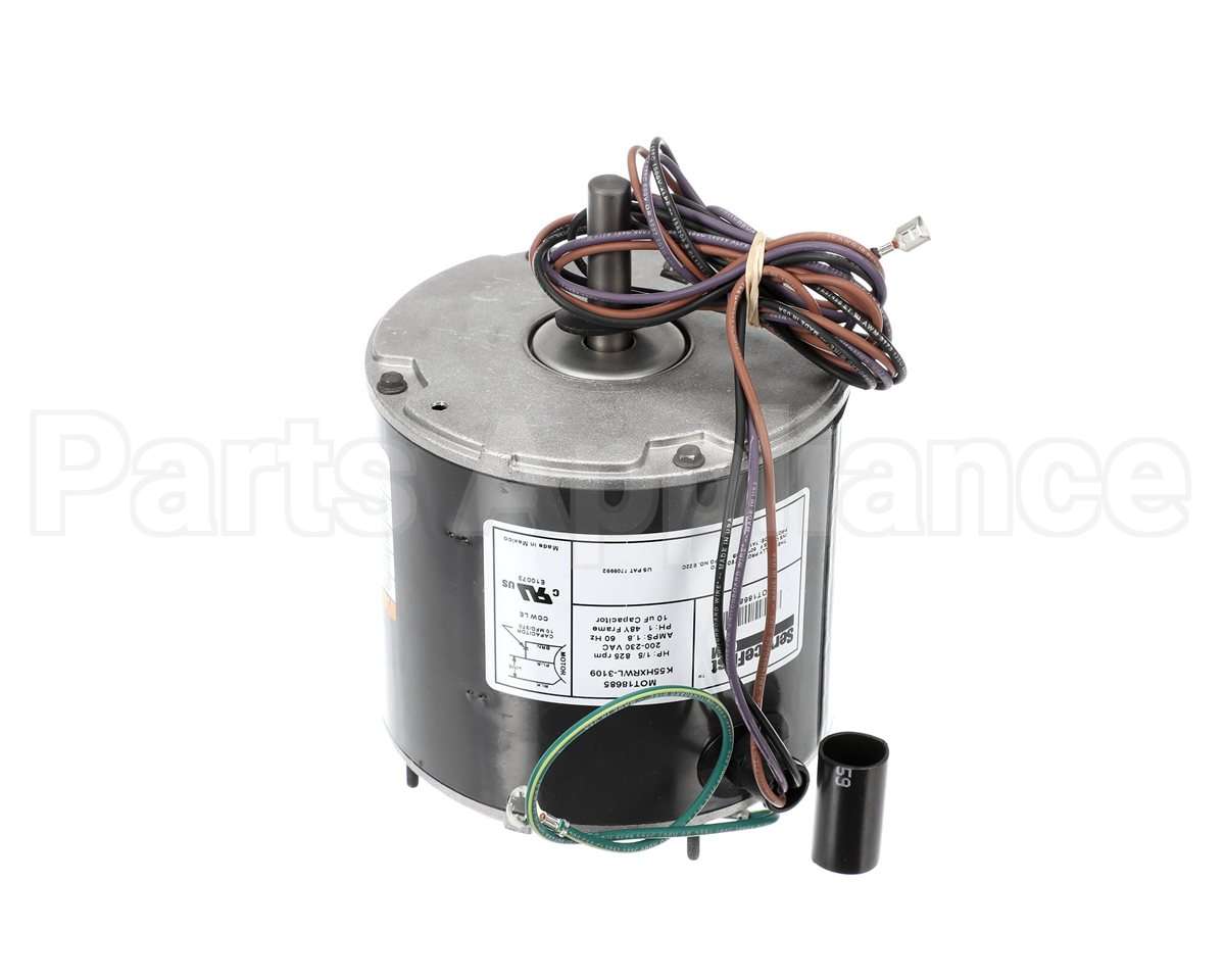 MOT18685 Trane Motor, 1/5 Hp, 200-230V, 48 Frame, 825 R