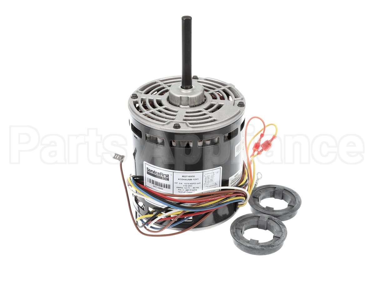 MOT18950 Trane 115V 3/4Hp 1075Rpm 4Spd Motor