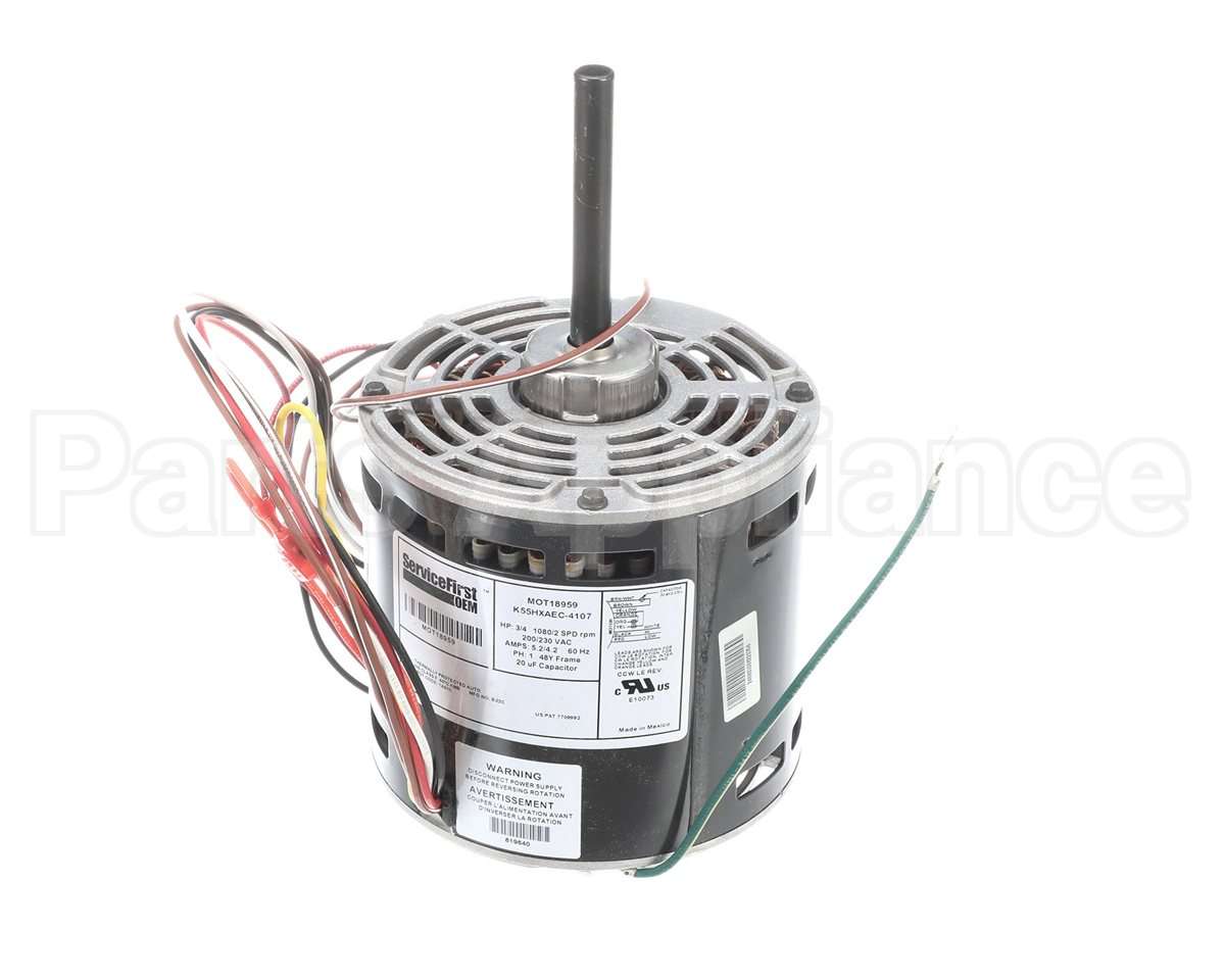 MOT18959 Trane Motor 3/4 Hp 200/230V 48 Frame